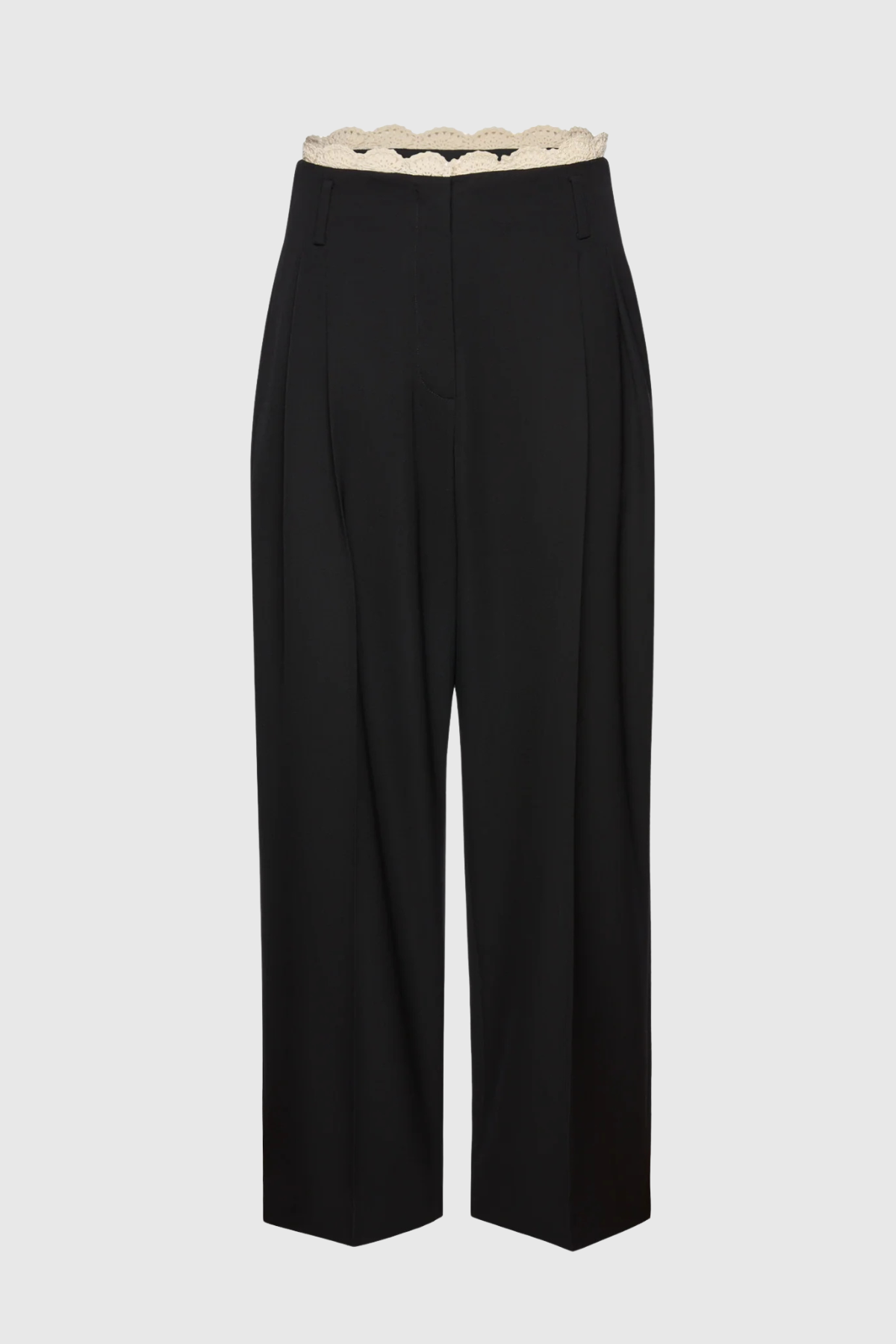 Cometa Lace Trim Trousers