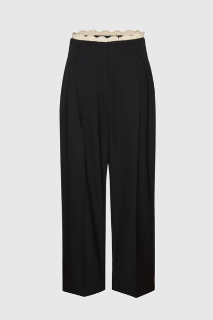 Cometa Lace Trim Trousers