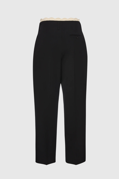 Cometa Lace Trim Trousers