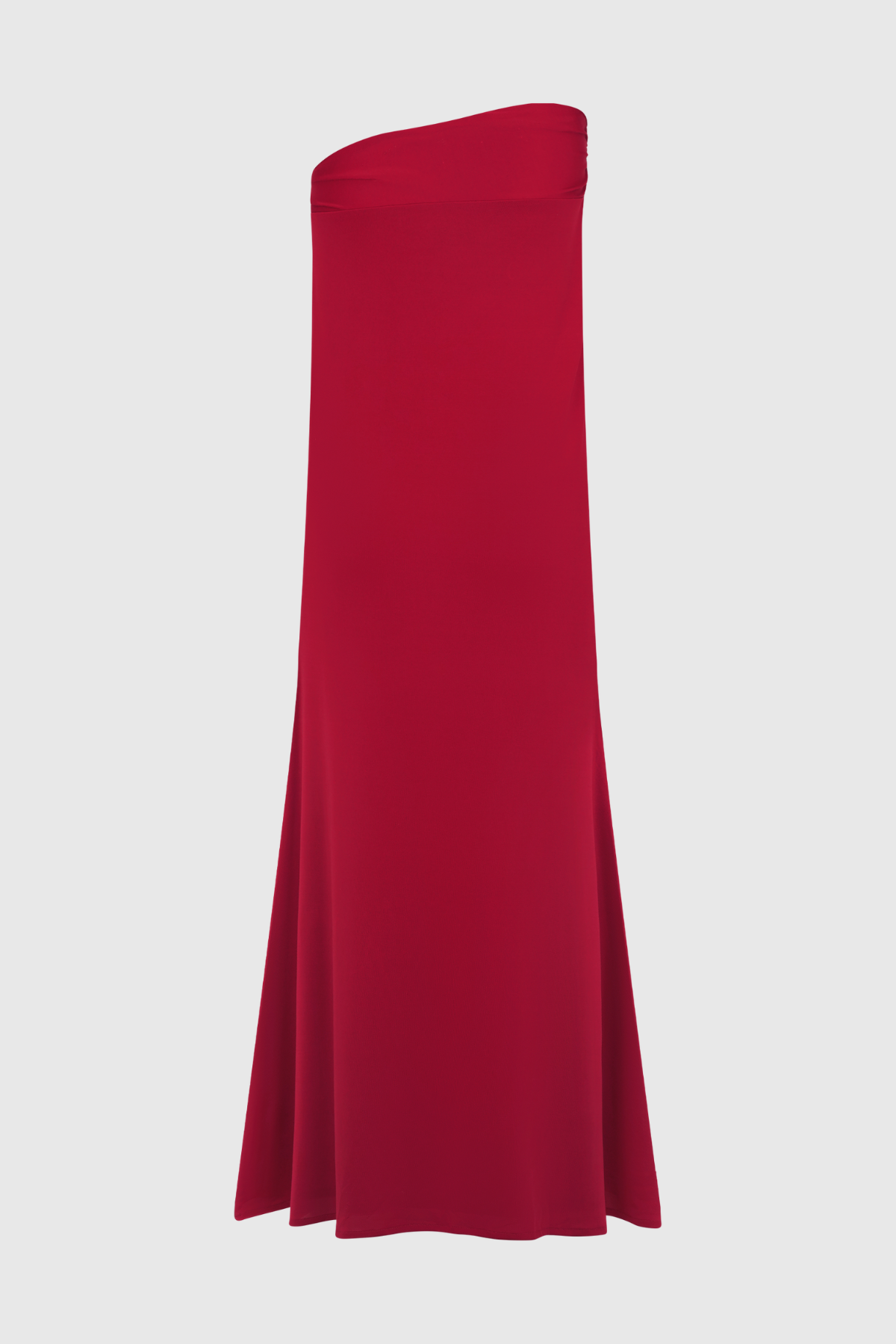 Cornela Floral Embellished Top & Maxi Skirt Set - Red