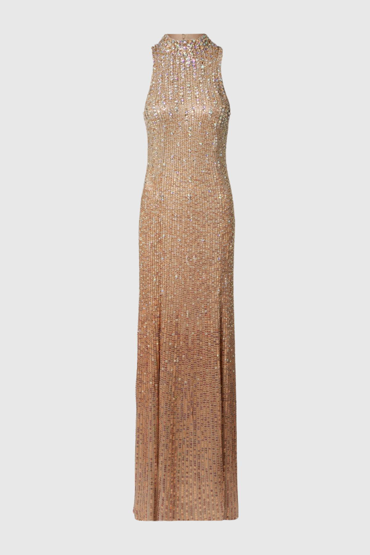 Cosetta Sequin Embellished Sleeveless Maxi Dress