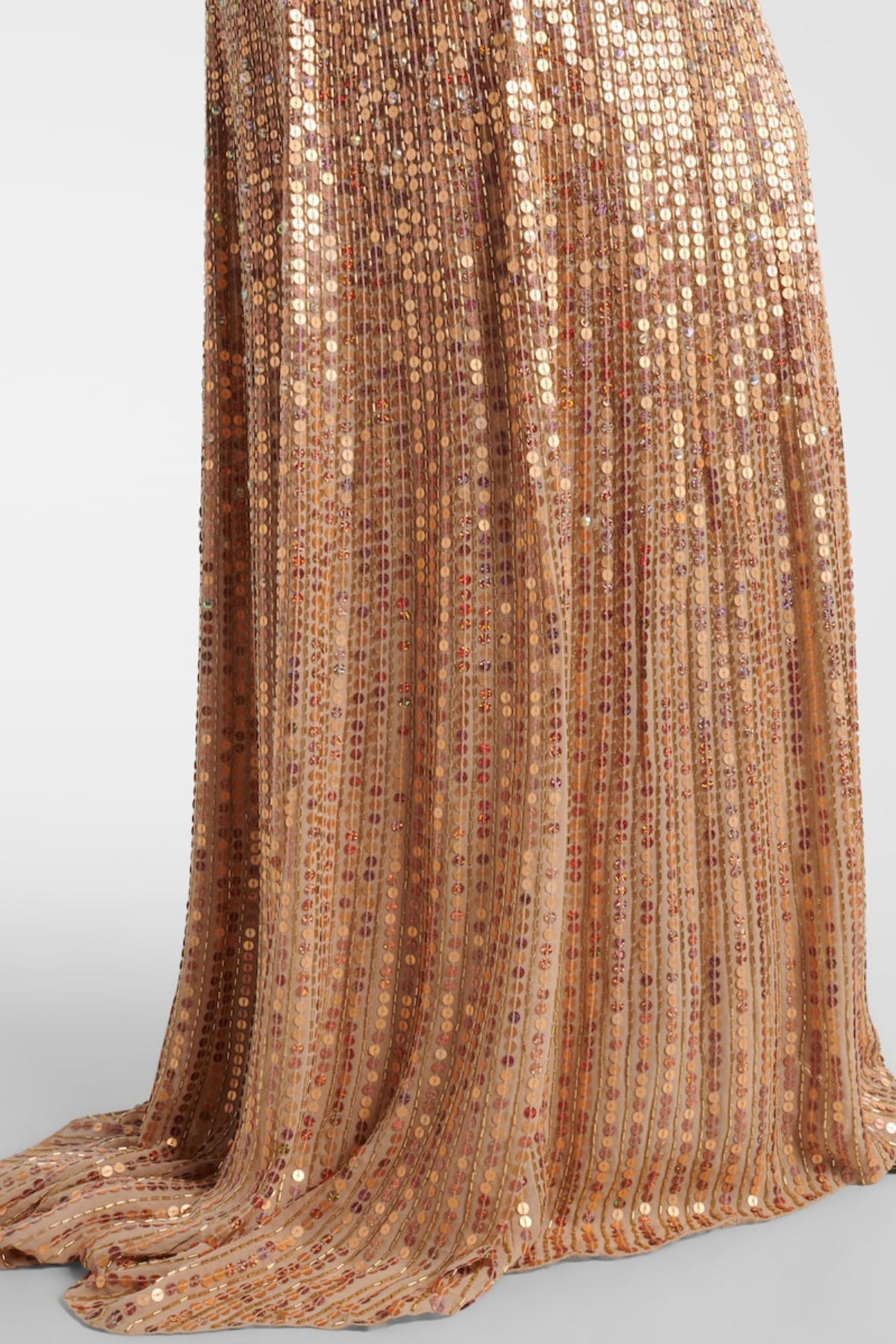 Cosetta Sequin Embellished Sleeveless Maxi Dress