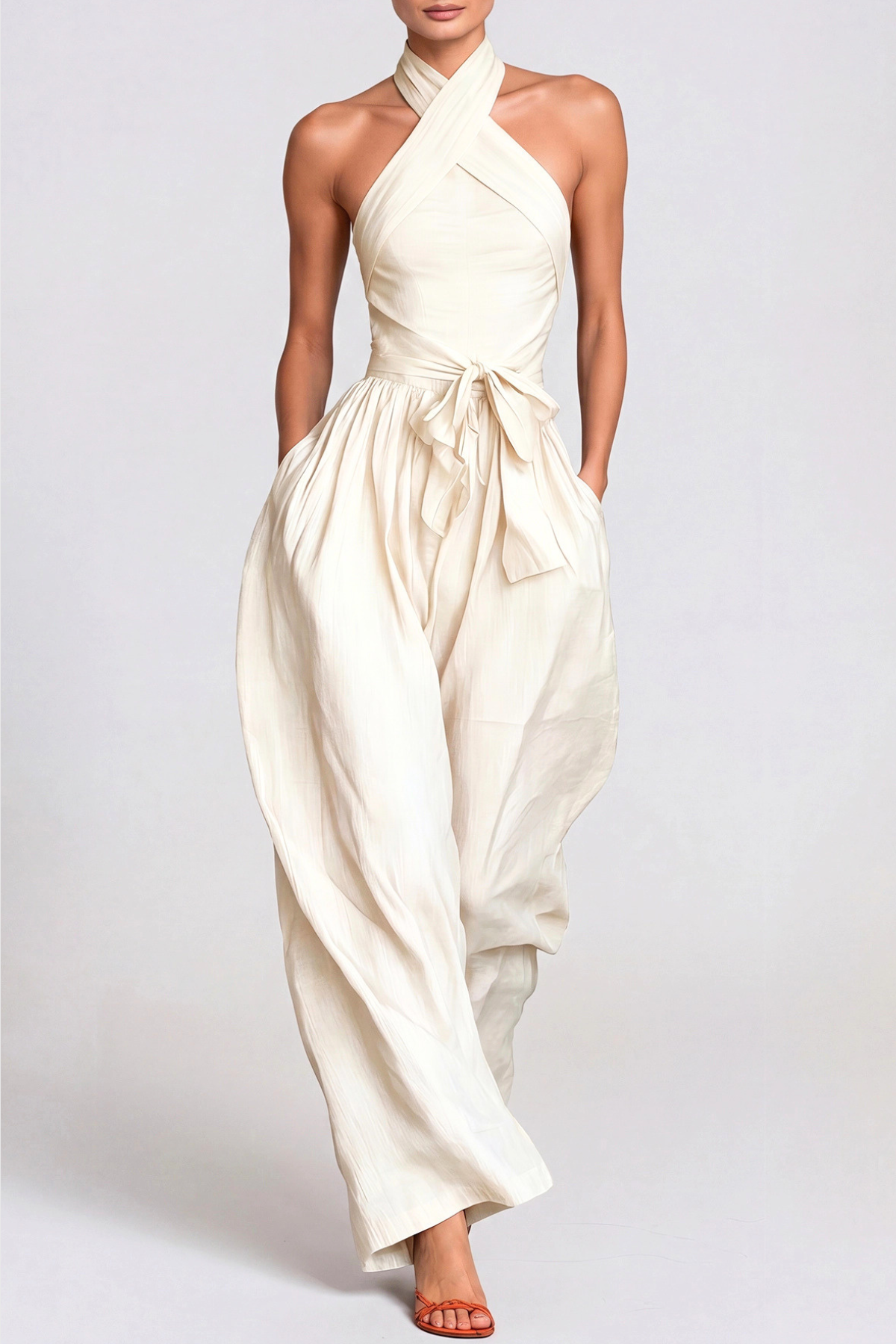 Courtya Halter Jumpsuit
