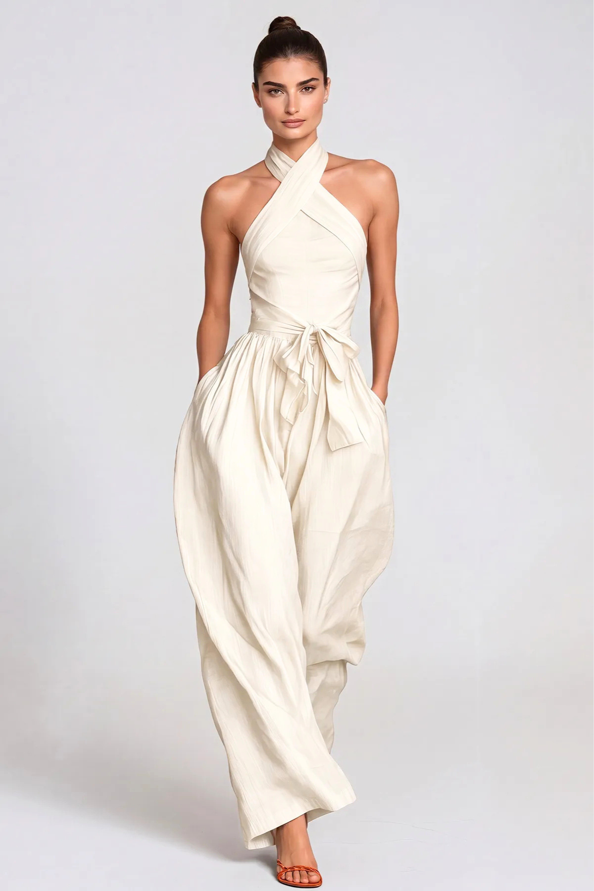 Courtya Halter Jumpsuit