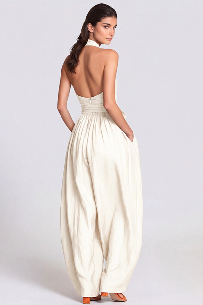 Courtya Halter Jumpsuit