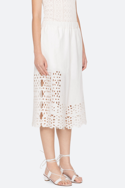 Dashiell Floral Eyelet Top