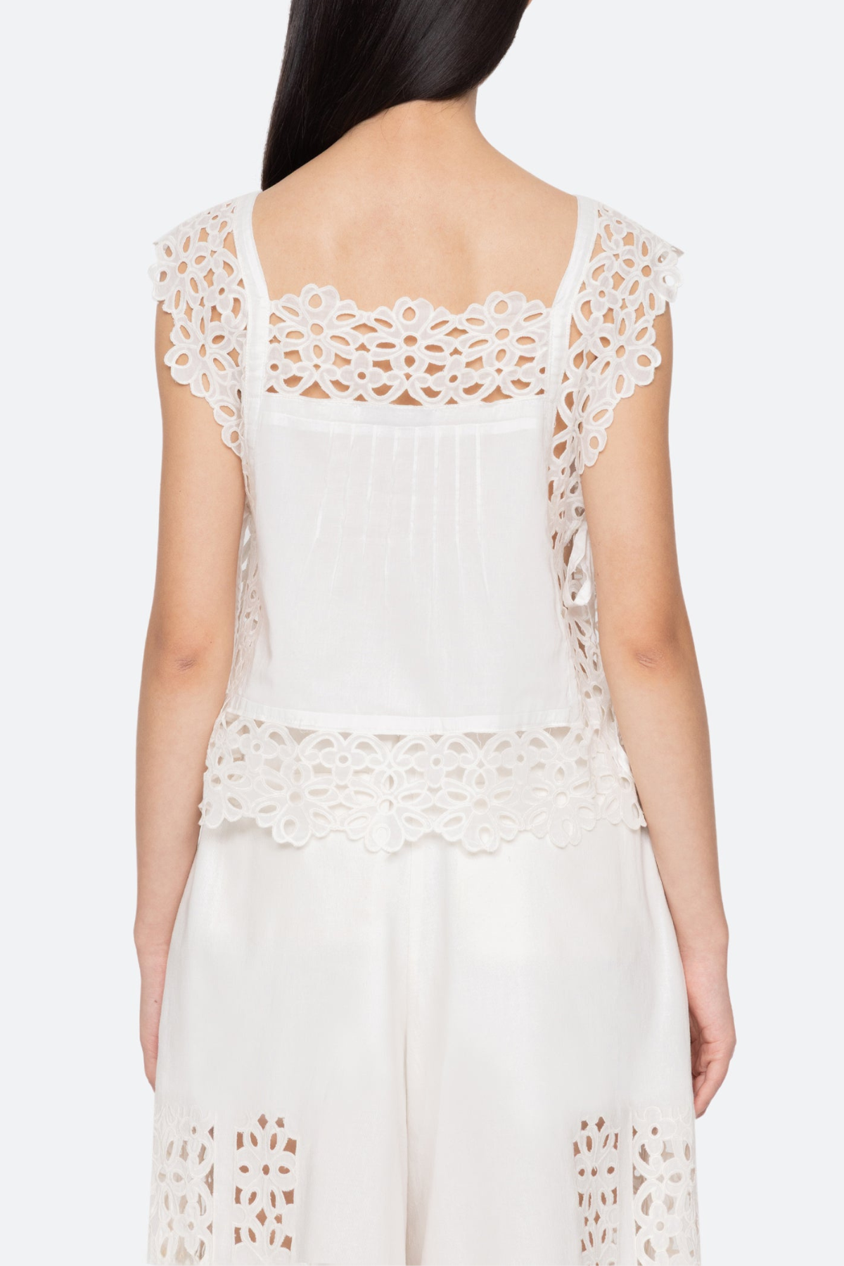 Dashiell Floral Eyelet Top