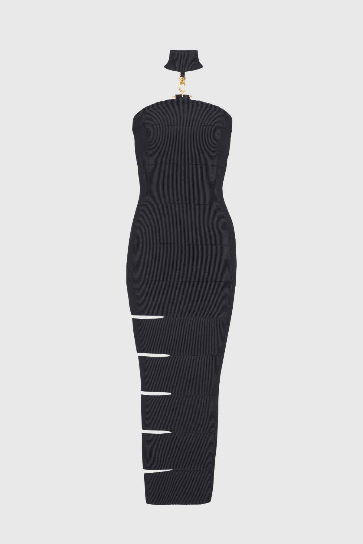 Decima Halter Cutout Midi Dress