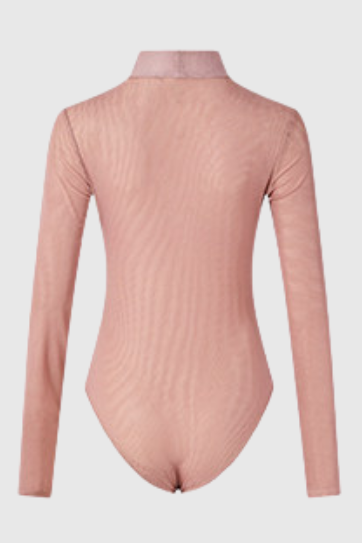 Deirdre Feather Mesh Bodysuit - Pink