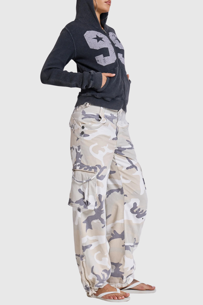 Dilara Waffle Hoodie