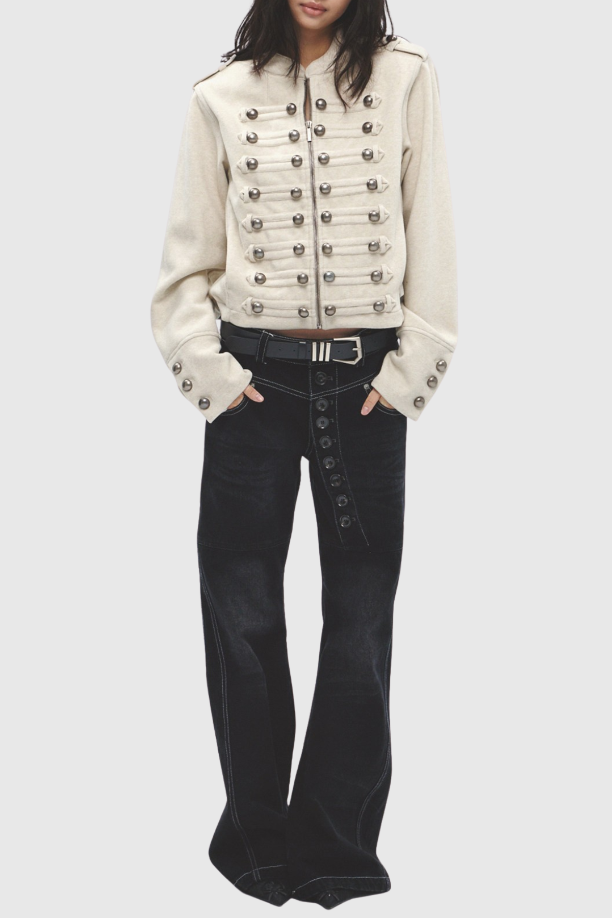 Donna Napoleon Double Breasted Jacket