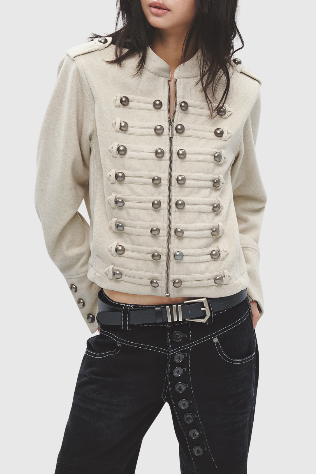 Donna Napoleon Double Breasted Jacket