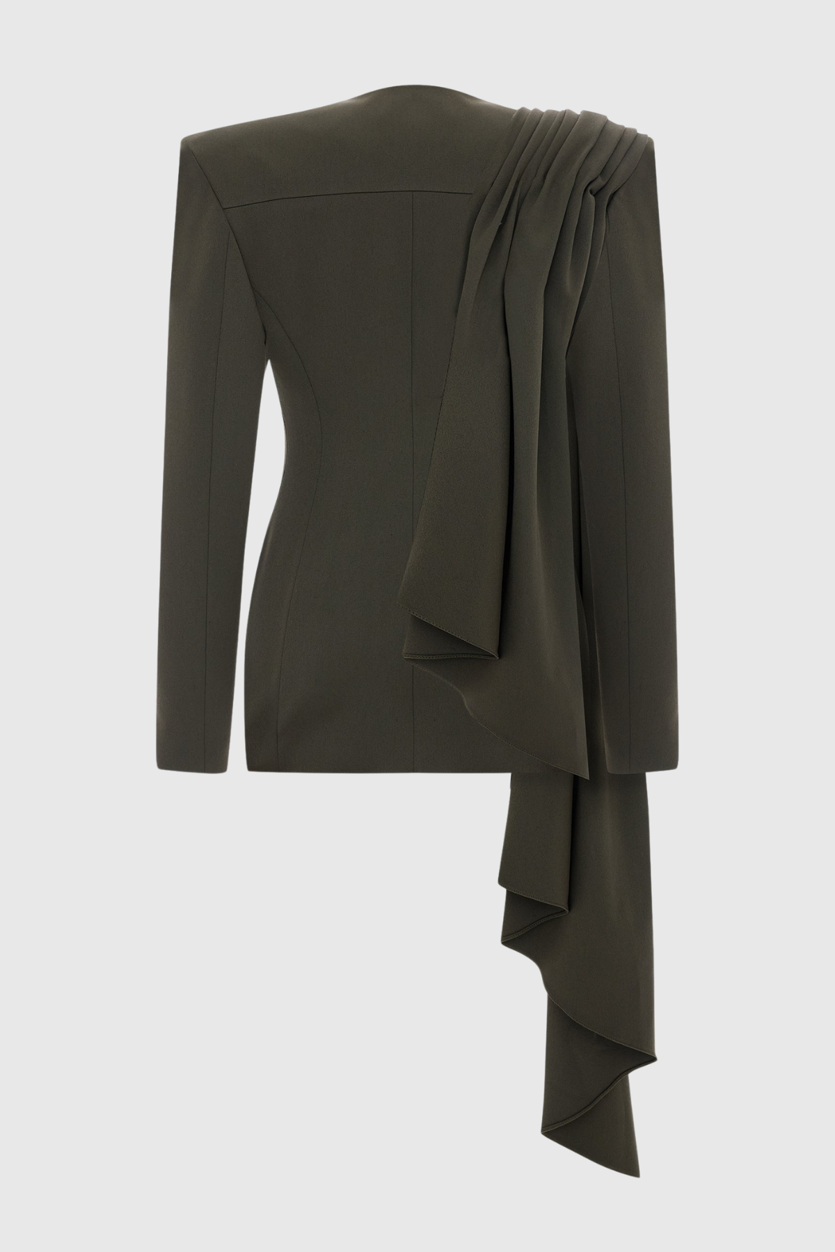 Dorta Draped Blazer - Green