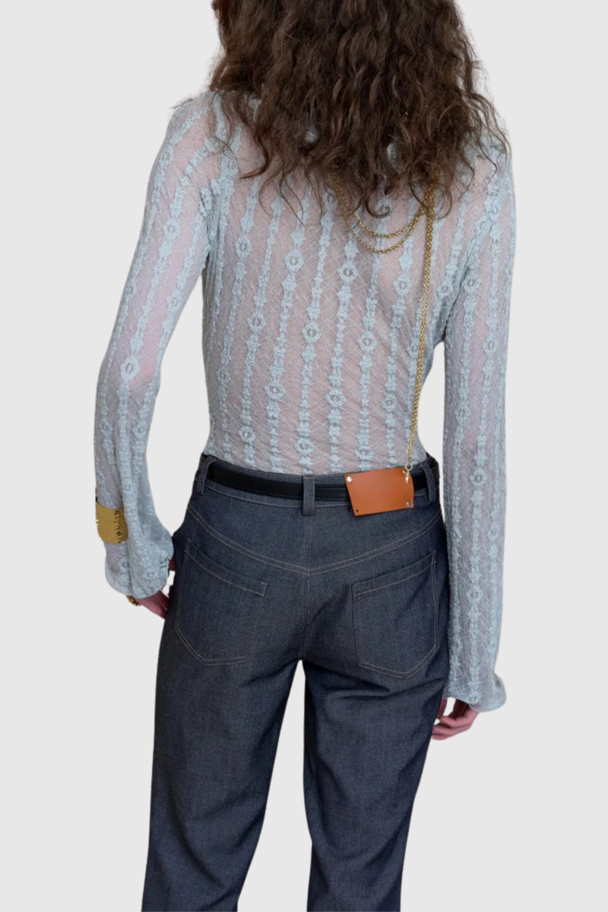 Dovie Lace Ruffle Bodysuit