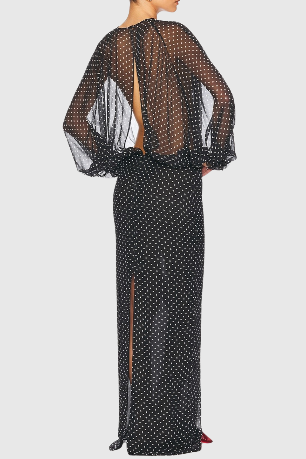 Dtrepa Polka Dots Maxi Dress