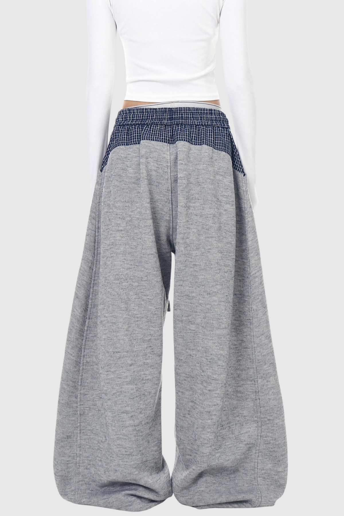 Duska Deconstruct Grid Pants