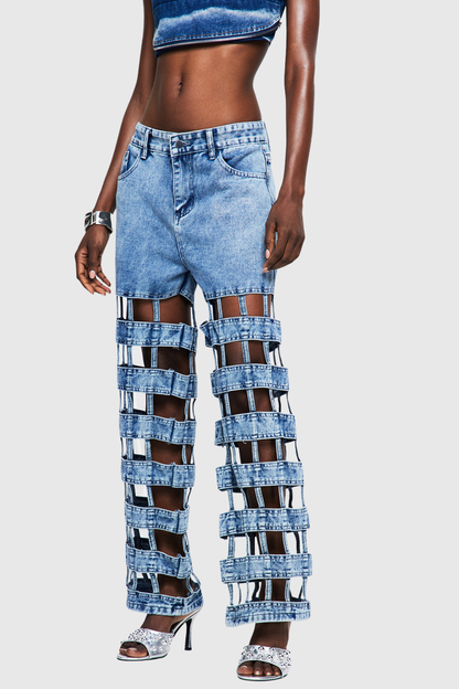 Ediela Cutout Jeans