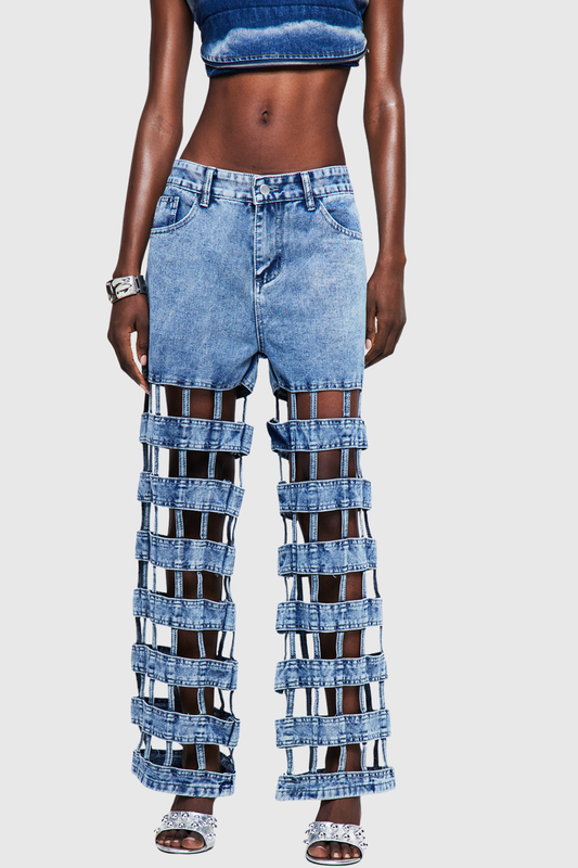 Ediela Cutout Jeans
