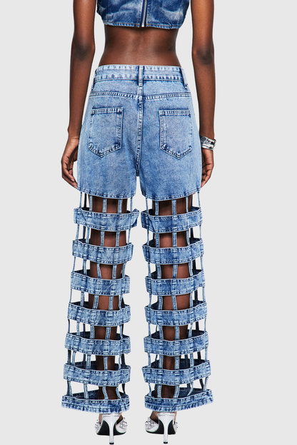 Ediela Cutout Jeans