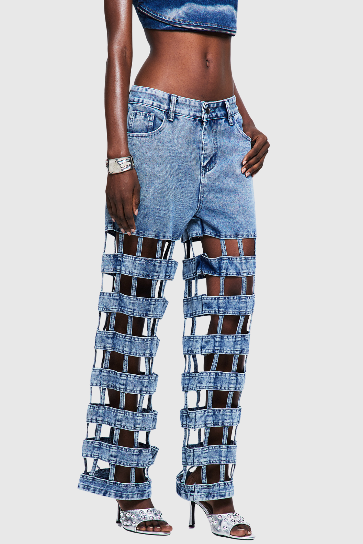 Ediela Cutout Jeans