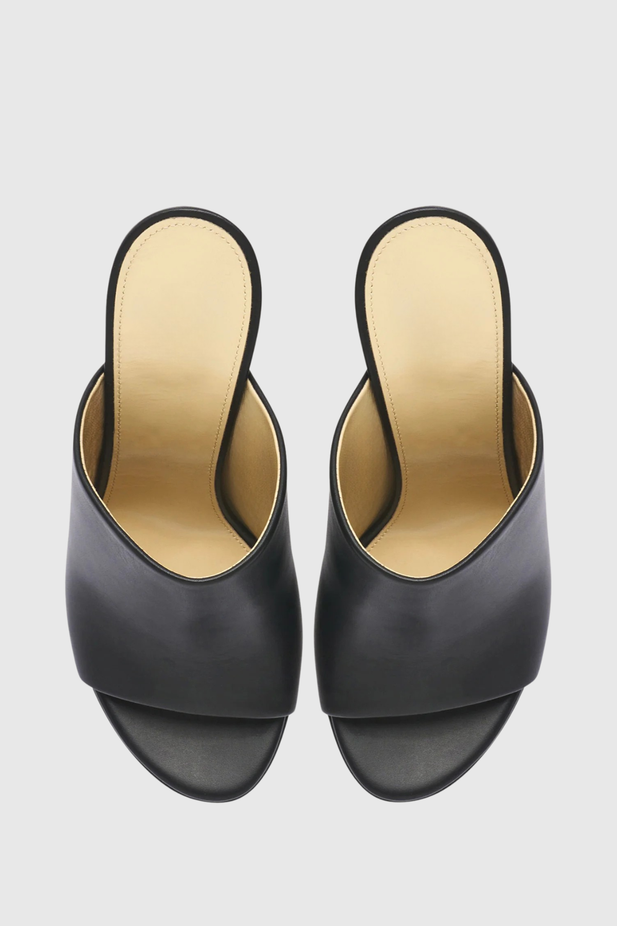 Editha Metal Spiral Mules - Black