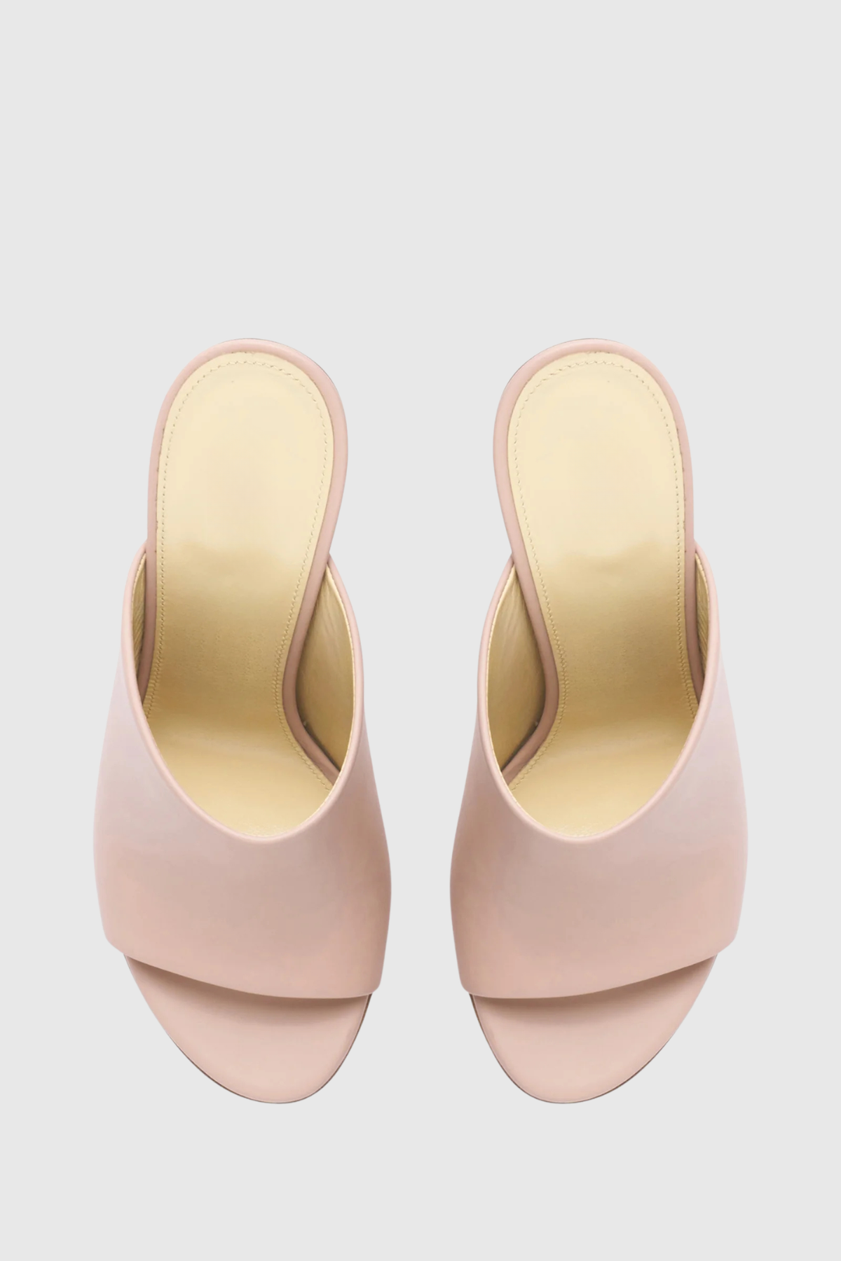 Editha Metal Spiral Mules - Pink