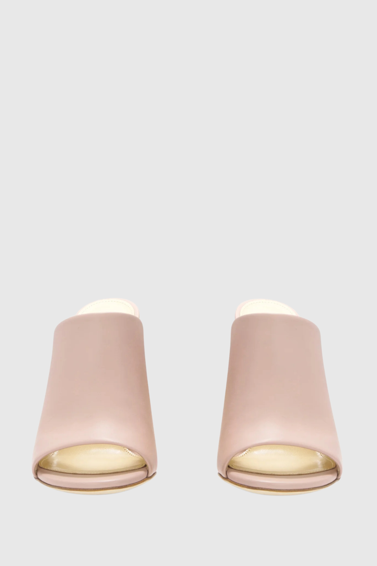 Editha Metal Spiral Mules - Pink