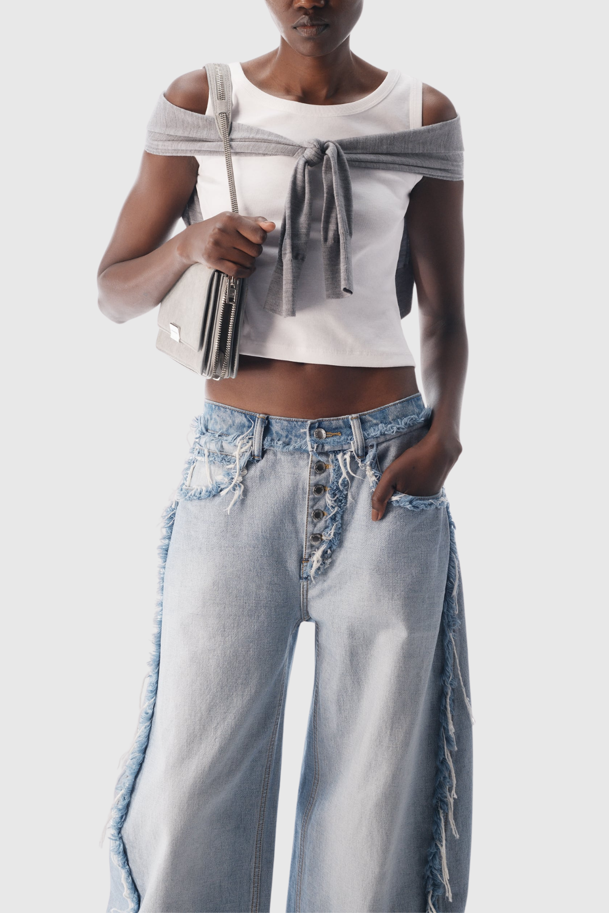 Effya Fringe Jeans