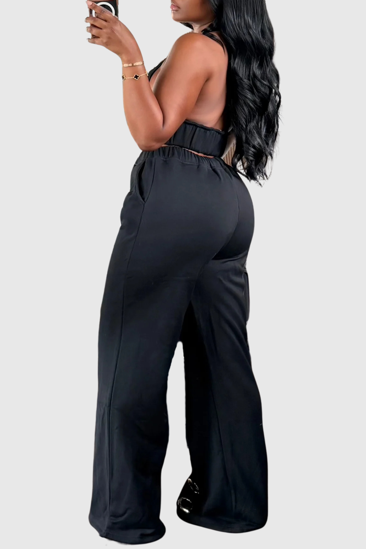 Eianne Eyelets Top & Pants Set