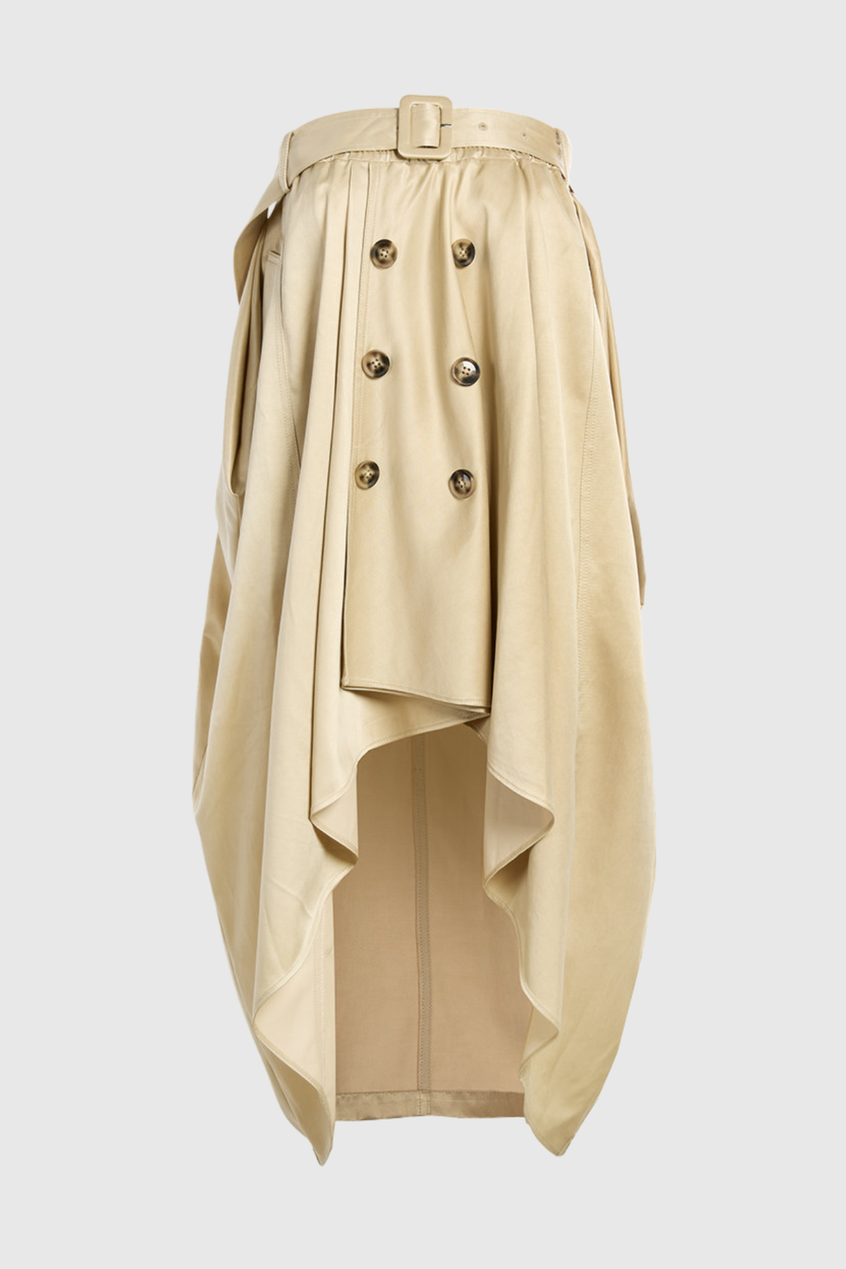 Eissa Strapless Belted Trench Mini Dress