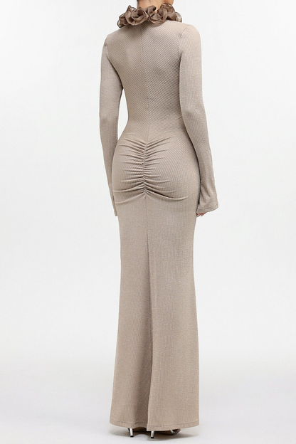 Elettra Ruffle Maxi Dress