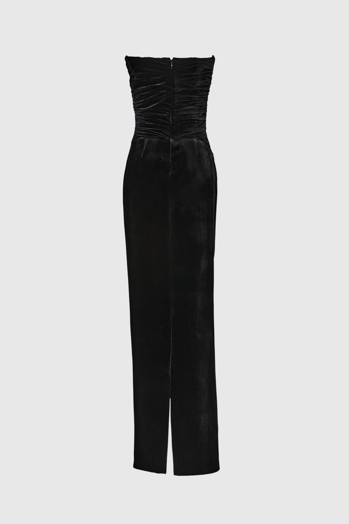 Eliezer Crystal Embellished Strapless Maxi Dress