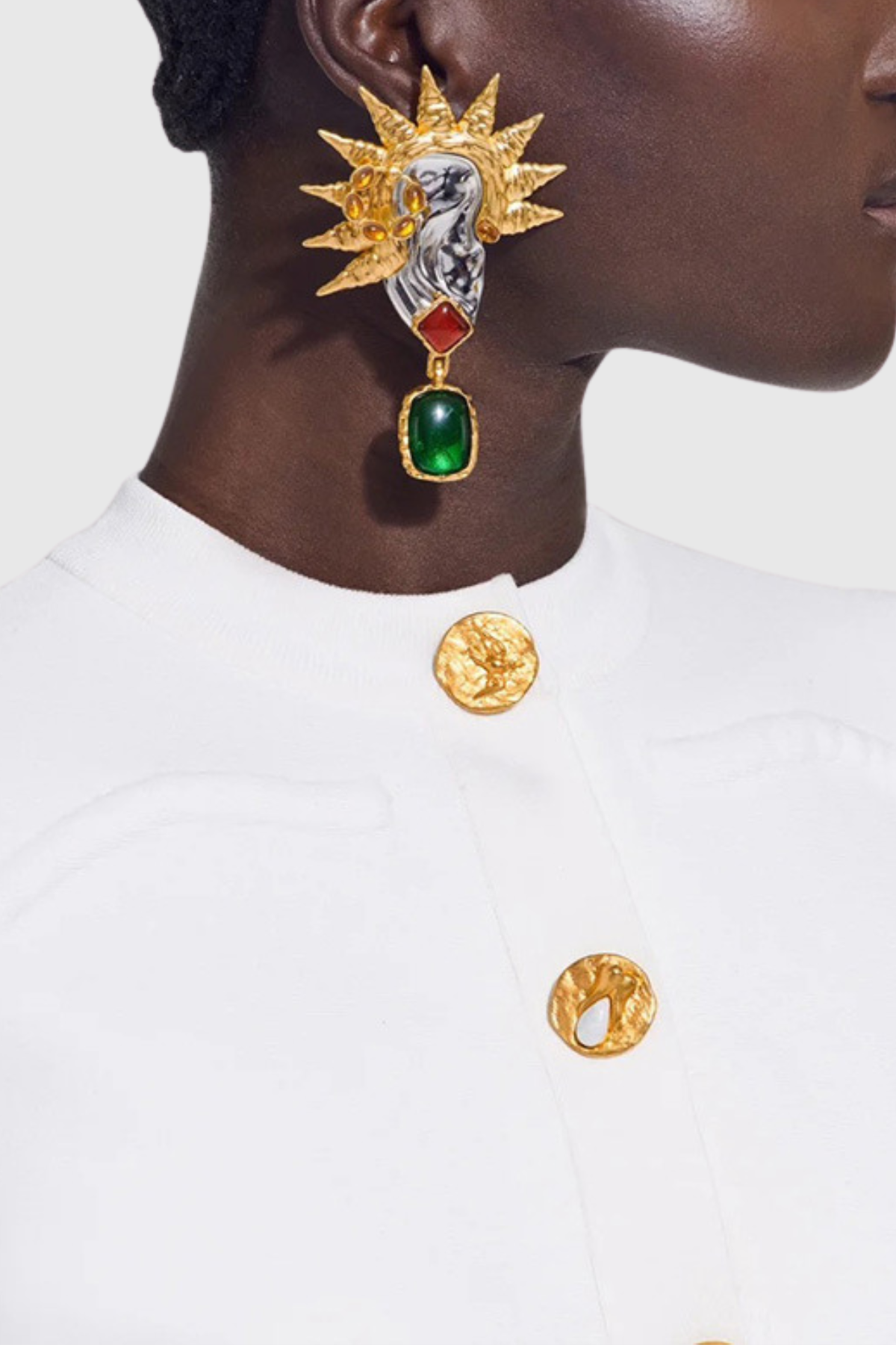 Elinor Asymmetric Earrings