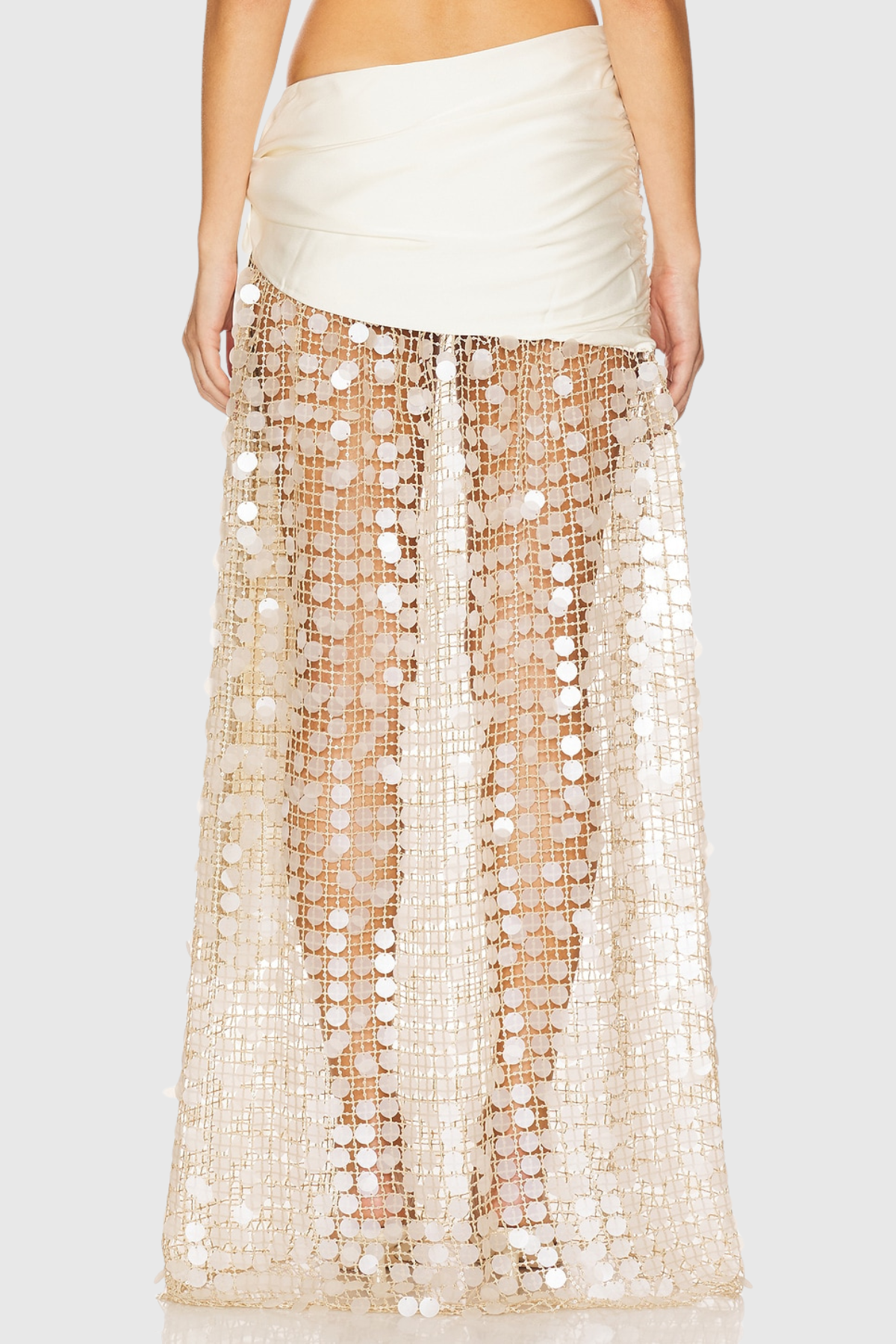 Eluned Halter Top & Sequin Maxi Skirt Set