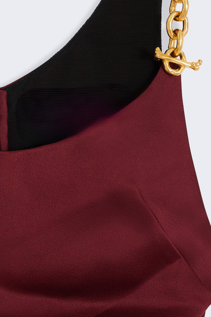 Emett Ruched Midi Dress