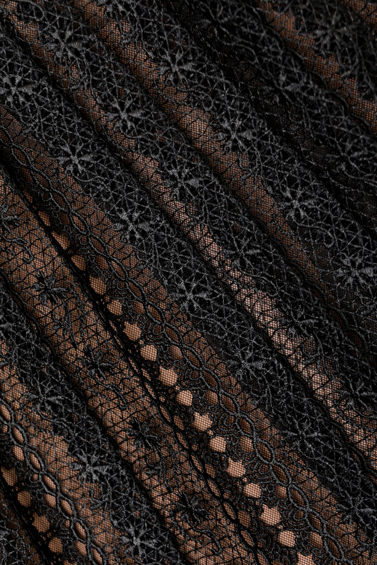 Emilo Crystal Embellished Lace Top