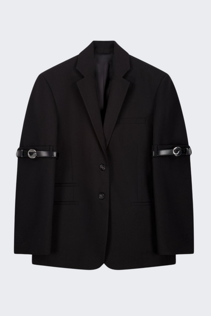 Emira Sleeve Belted Blazer