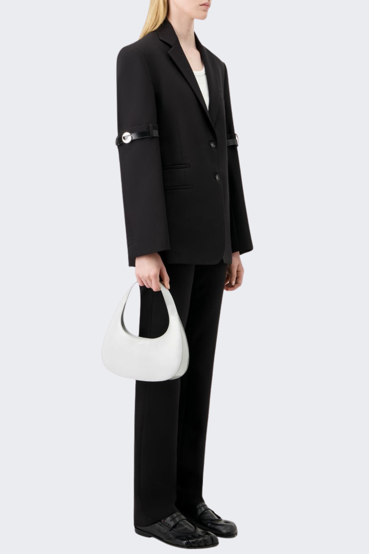 Emira Sleeve Belted Blazer