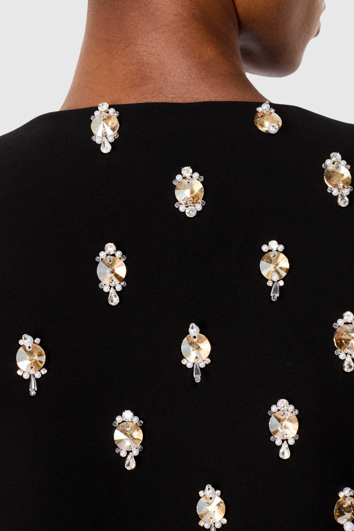 Emman Bow Embellished Beaded Jacket