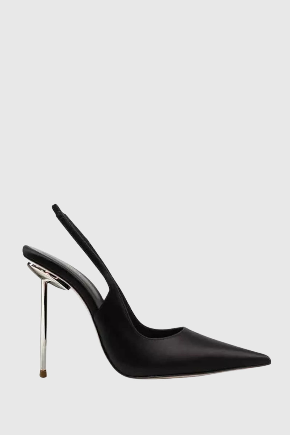 Emral Leather Slingback Steel Heels