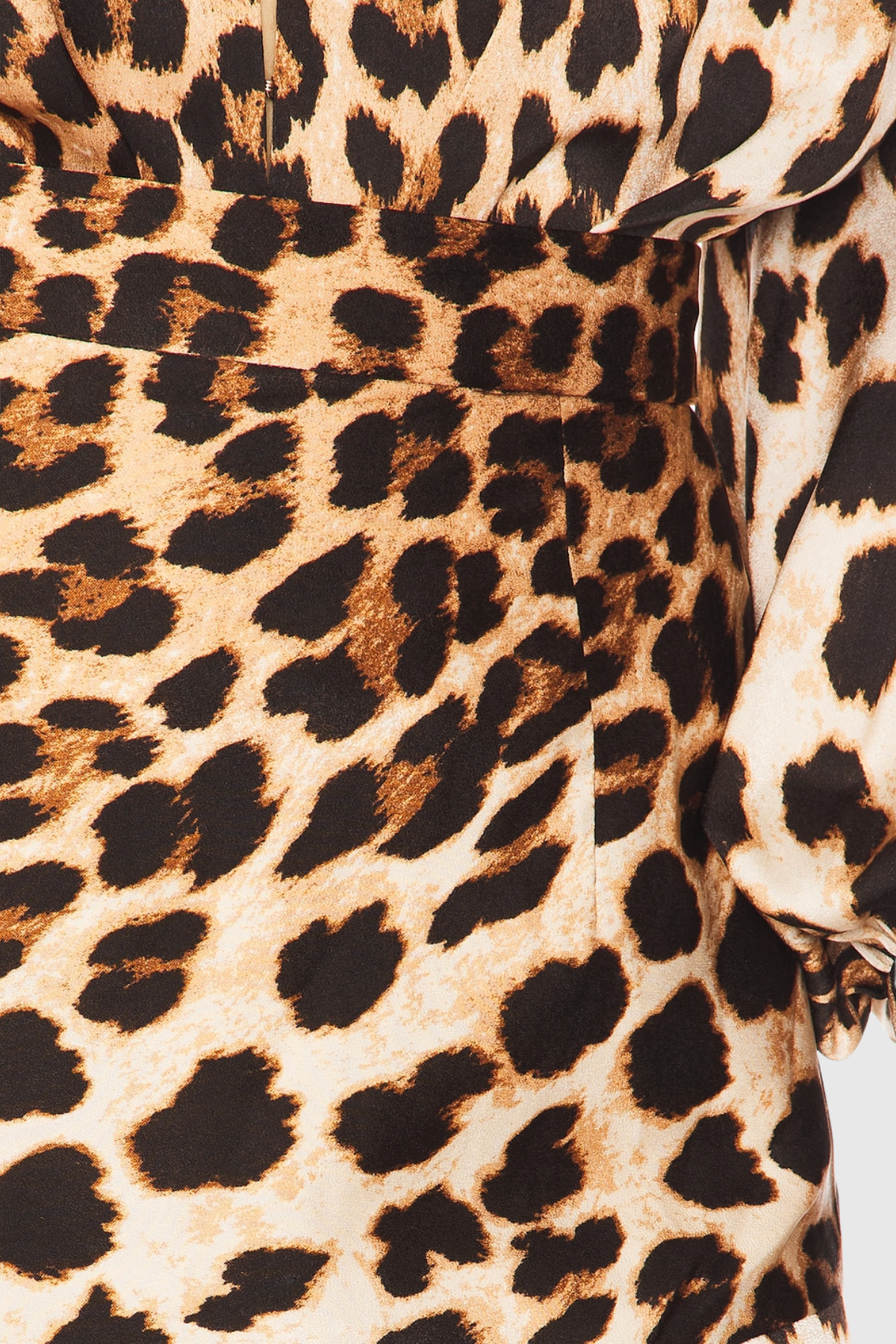 Enrique Leopard Split Maxi Dress