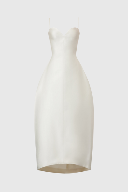 Eoshan Structured Maxi Dress - White