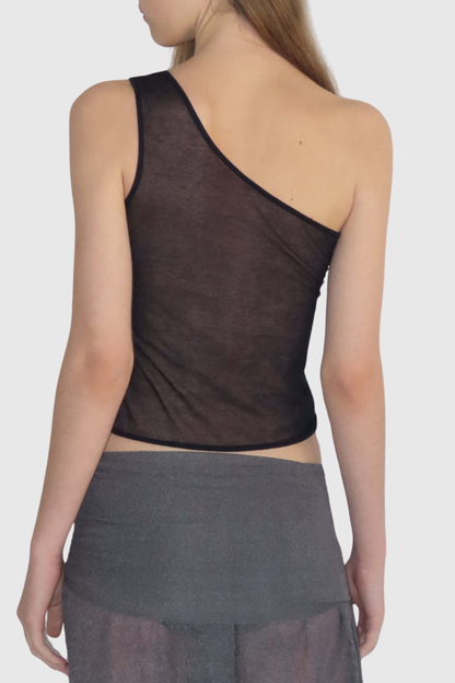 Erbart Floral One Shoulder Top