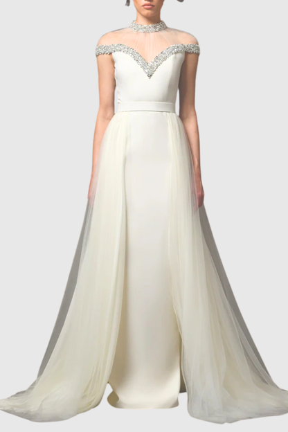 Ettore Crystal Embellished Maxi Dress