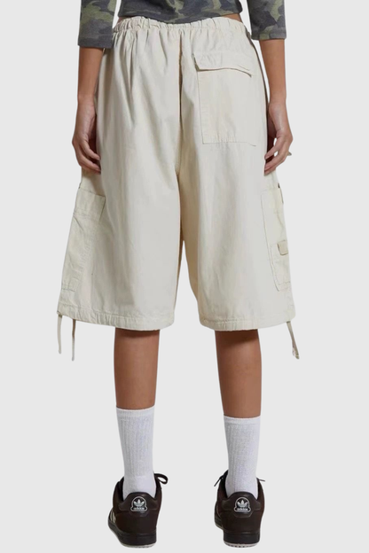 Eureka Parachute Cargo Shorts - Beige