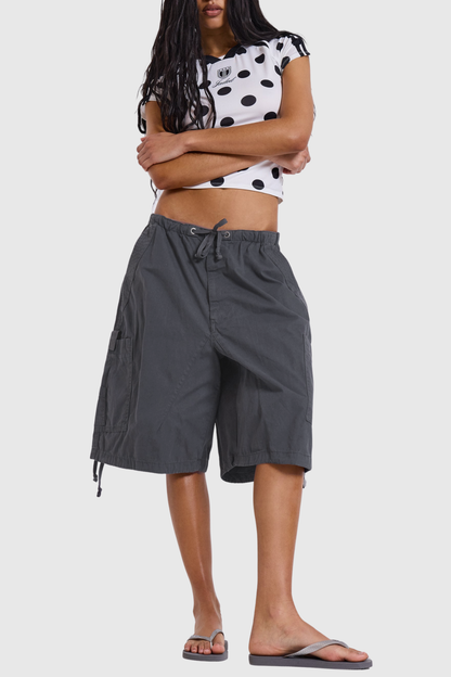 Eureka Parachute Cargo Shorts - Grey