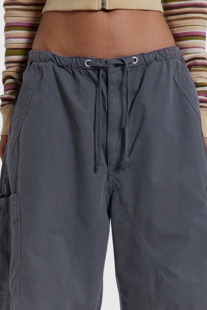 Eureka Parachute Cargo Shorts - Grey