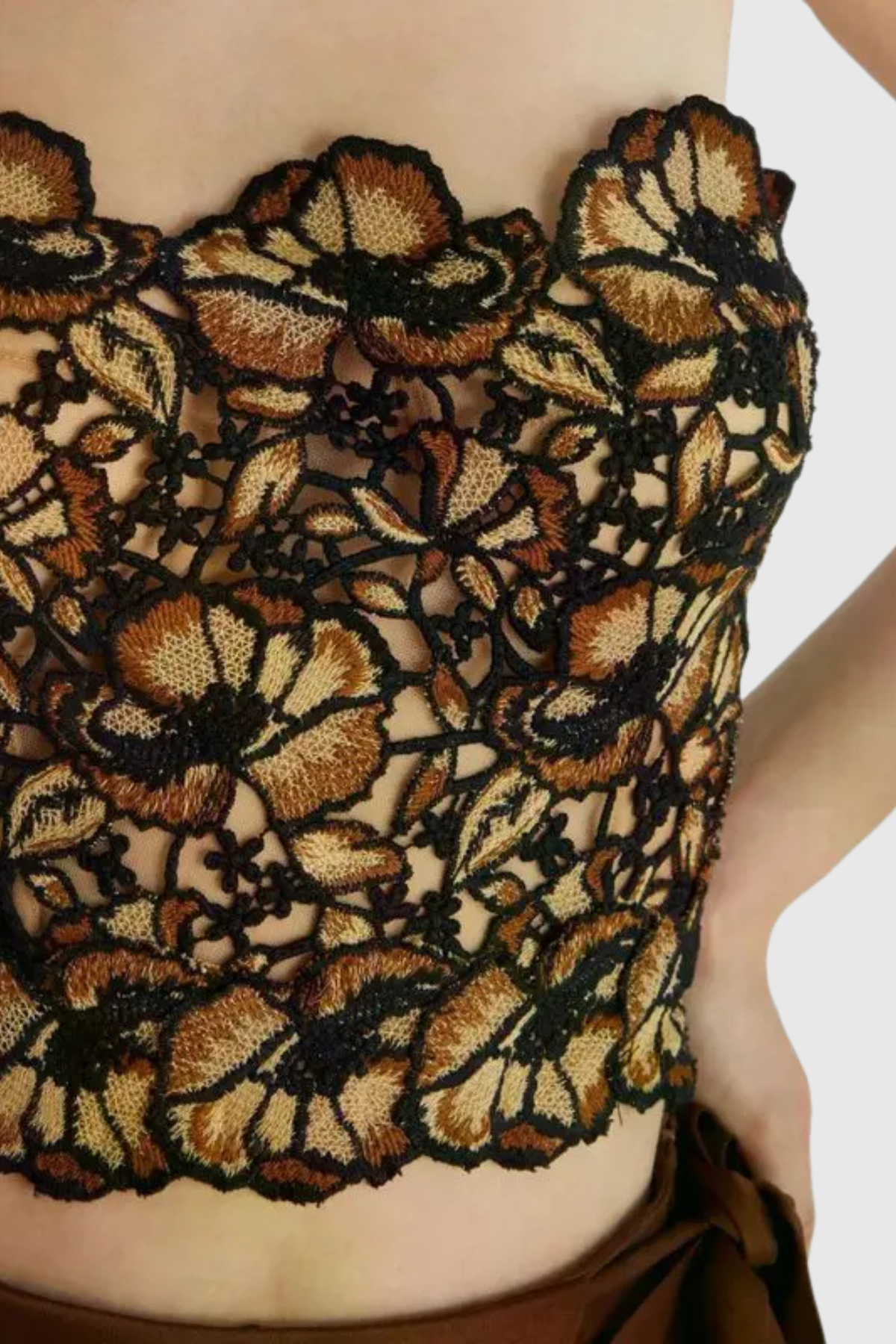 Eurydia Floral Embroidered Top