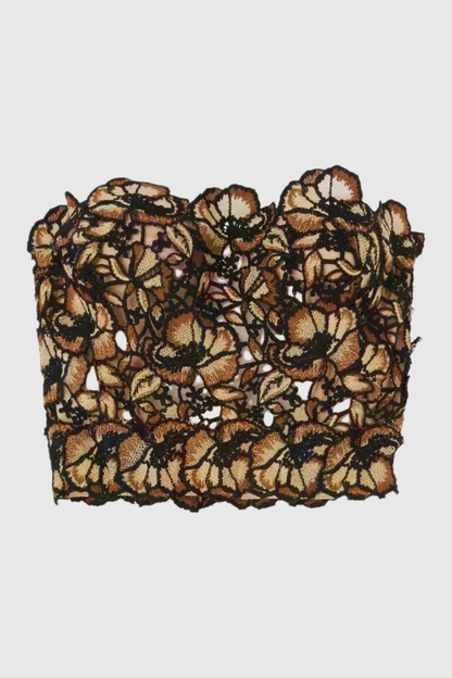 Eurydia Floral Embroidered Top