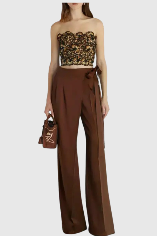 Eurydia Floral Embroidered Top